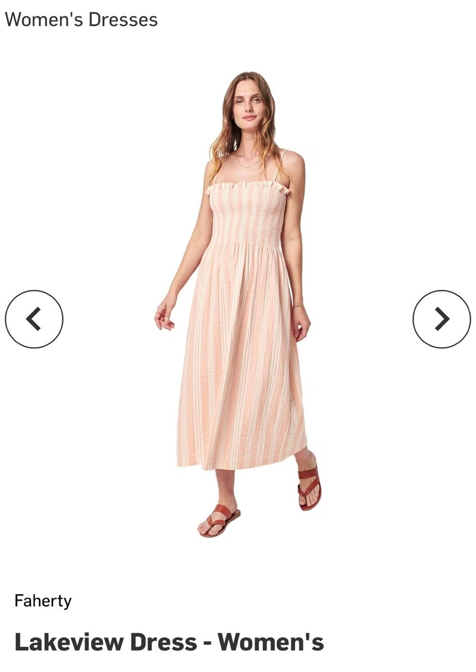 Faherty Dress NWT XS